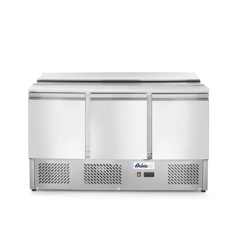Saladette met 3 deuren 380L