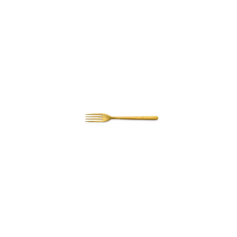 Canada vintage gold cake fork 14,5 cm
