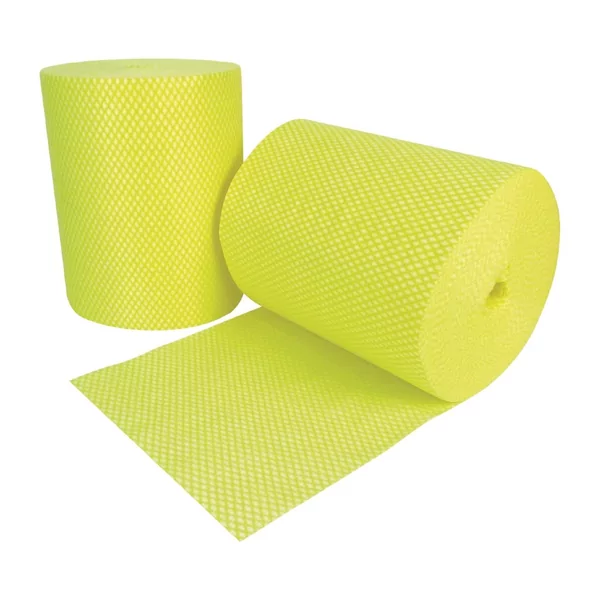 Rouleaux de chiffons de nettoyage antibactÃ©riens EcoTech Envirolite Super jaunes (lot de 2 x 500)