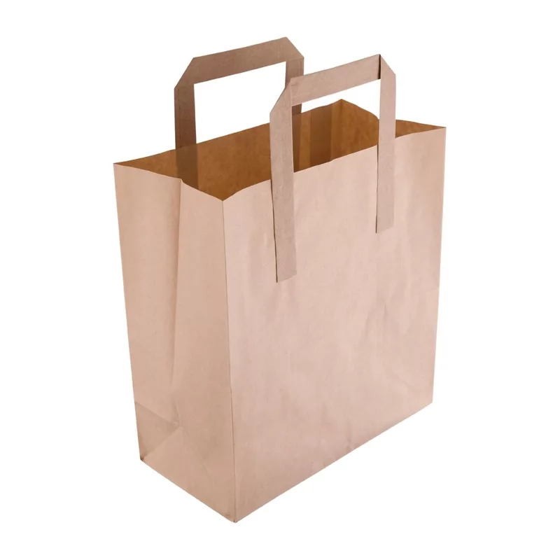 Petits sacs en papier recyclÃ© marron Fiesta Compostable (lot de 250)