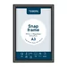 Cadre clipsable Europel A3 25mm noir