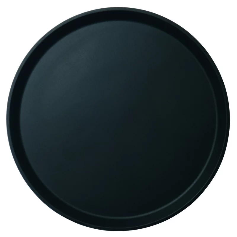 Cambro round tray anti-slip black 35,5 cm