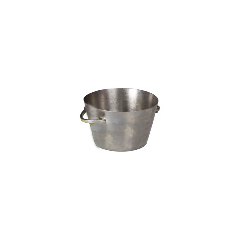 Presentation bucket vintage ST/SS 8 x 8 x 4 cm