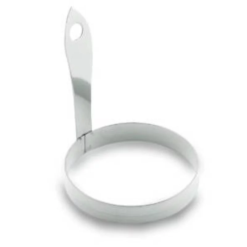 Anneau à œufs avec manche inox diam. 85mm