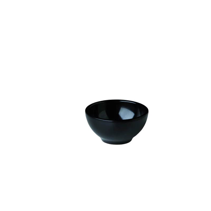 Round bowl black 8,9 x 4,5 cm