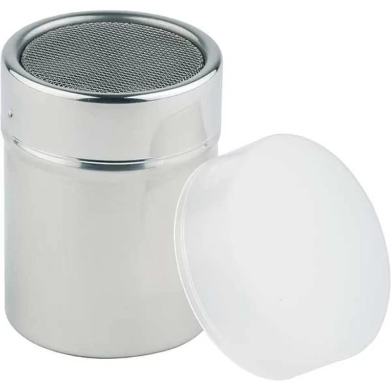 Poedersuikerstrooier inox D70xH90mm 350ml
