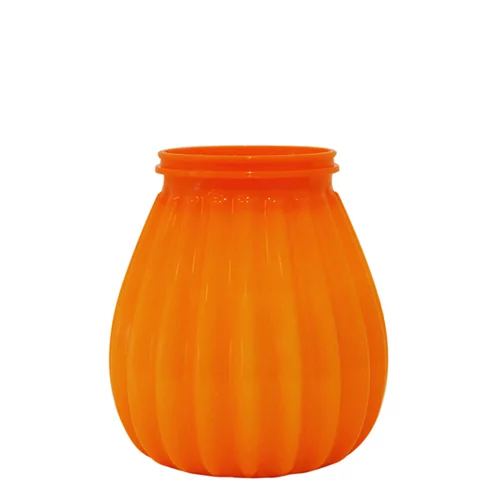 65-hours terrace candle plastic orange