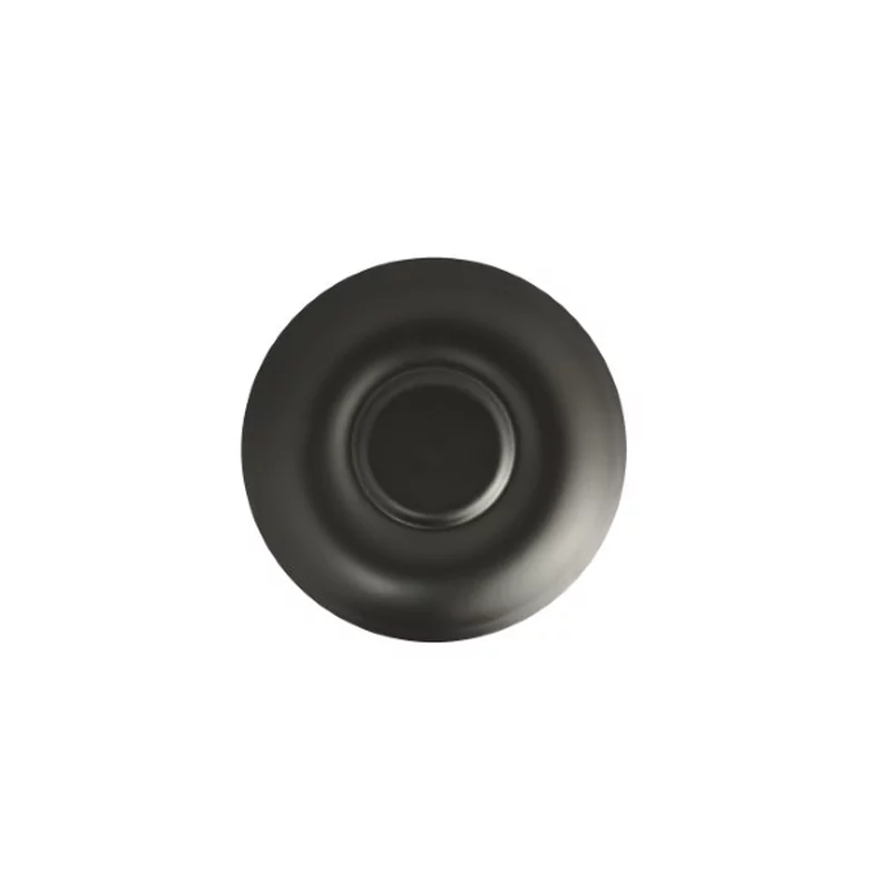 Aroma Matt soustasse noir pour tasse cappuccino D140mm