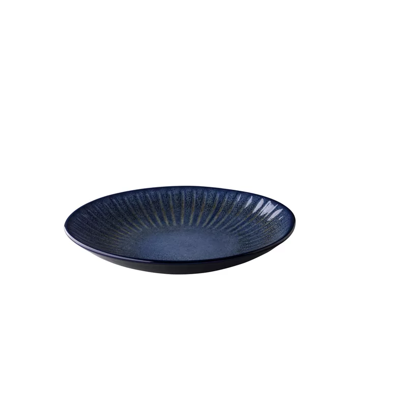 Q Authentic Stone Blue coupe plate 26,5 cm