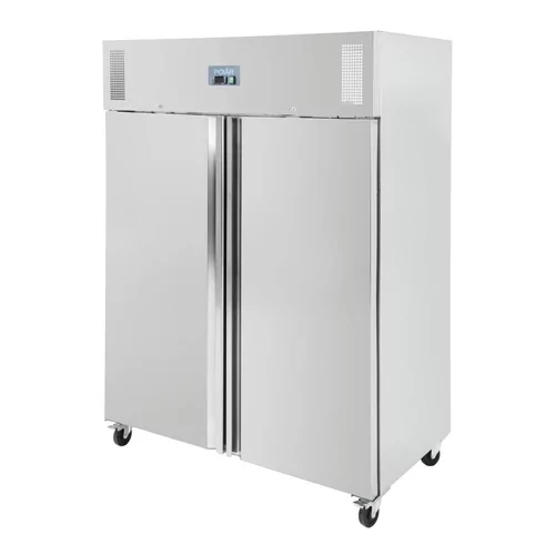 Polar u-serie staande dubbele deur vriezer 1300ltr