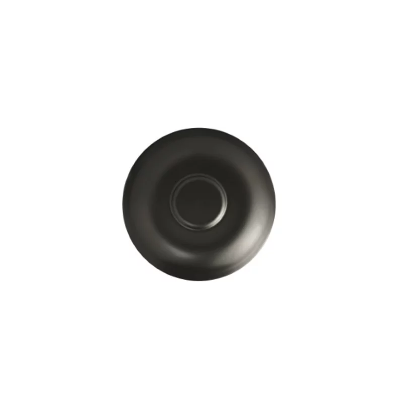 Aroma Matt ondertas zwart voor espressotas D120mm