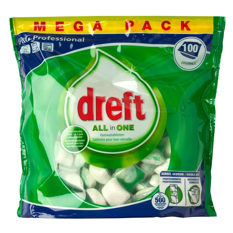 Dreft all-in-1 regular 3x90tabs