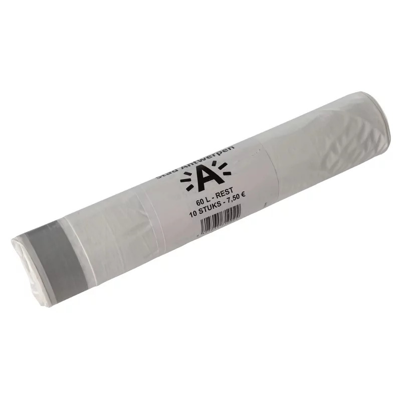 White residual waste bag  60l 30rx10p City of Antwerp