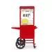 Machine à pop-corn avec chariot