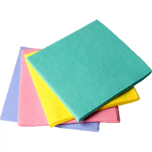 Sopdoek roze eenm.gebr.38x40cm 10st