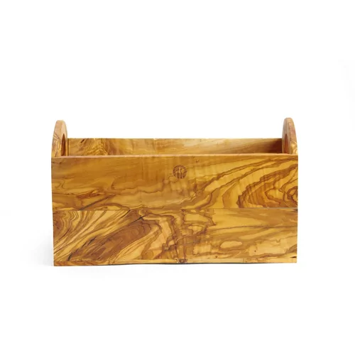 Bread box, olive wood