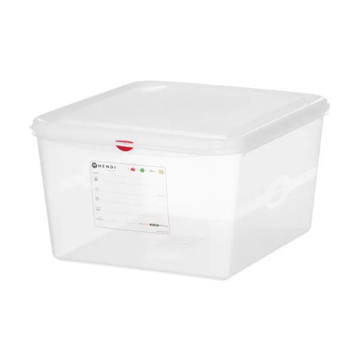 GN 2/3 container, polypropylene
