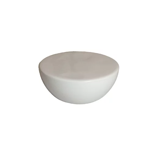 ShApes halve bol M wit porselein 8,5 x 4 cm