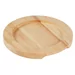 Olympia heveahouten onderzetter 21cm