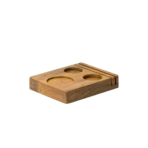 Menustand mangowood natural