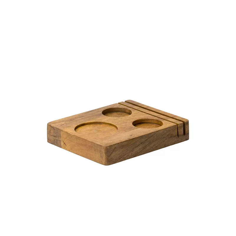 Menustand mangowood natural