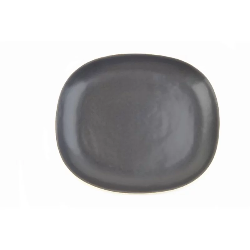 Edge Black assiette rectangulaire L220xB180mm