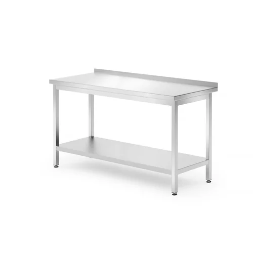 Table murale avec étagère – boulonnée, profondeur 700 mm
