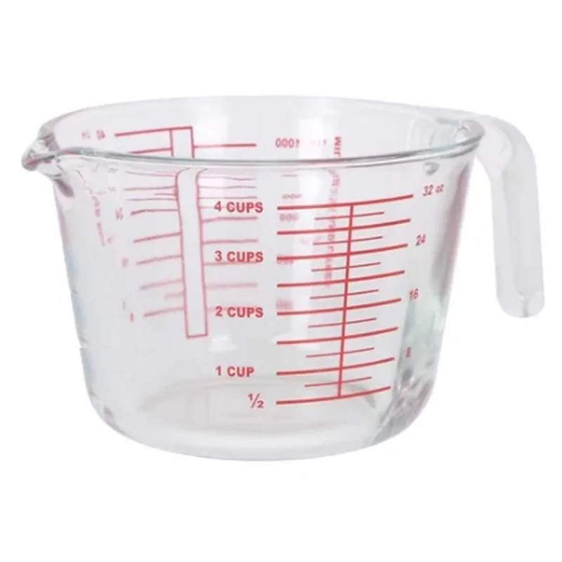 Borcam Mesure en verre 1000ml Ø164xH114mm