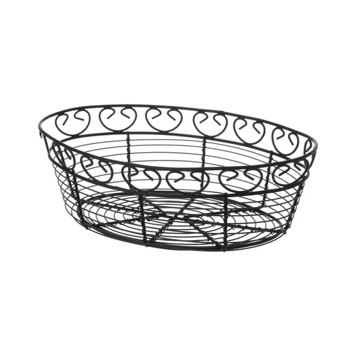 Wire basket deco oval