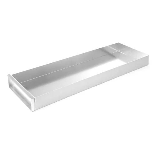 Baking tray with removable side panel