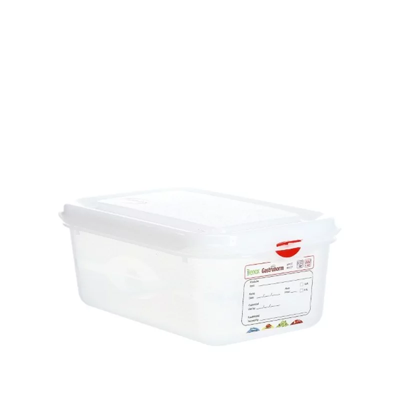 Boîtes à aliments gastronorm 1/4 H100mm 2,8L