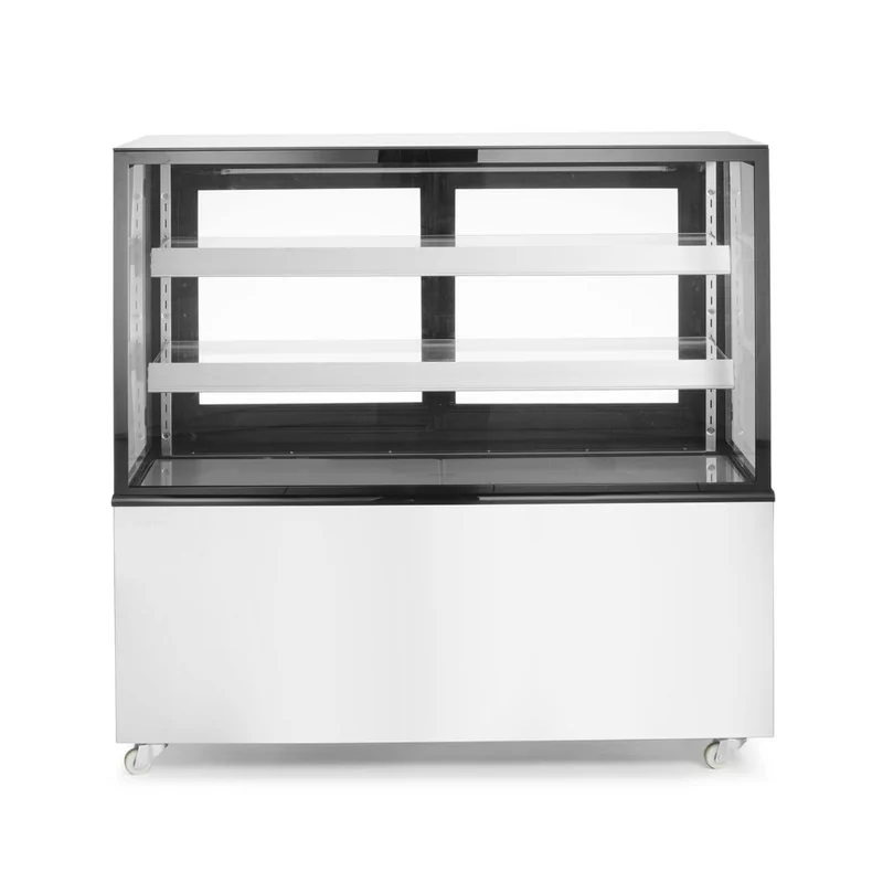 Refrigerated display cabinets with 2 shelves
