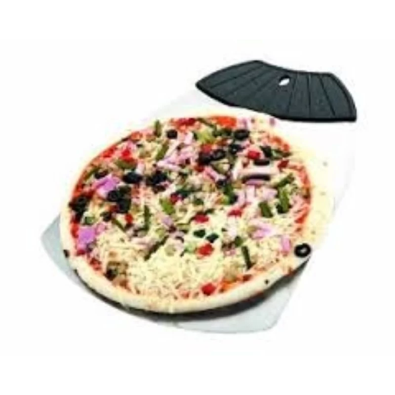 Pelle à pizza inox avec manche plastic 250x360mm