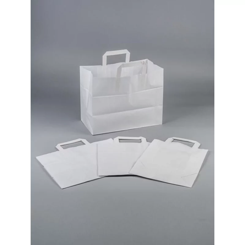 Sac en papier blanc 32x17x25cm 250p
