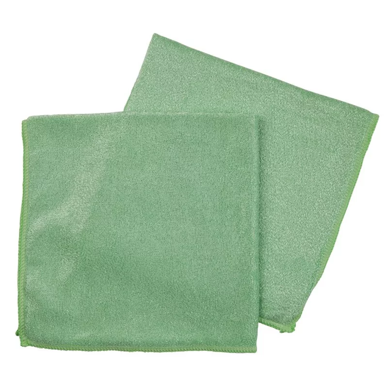 Microfibre cloth 54g green 10 pcs