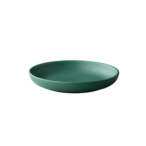 Tinto deep plate matt green 23,5cm