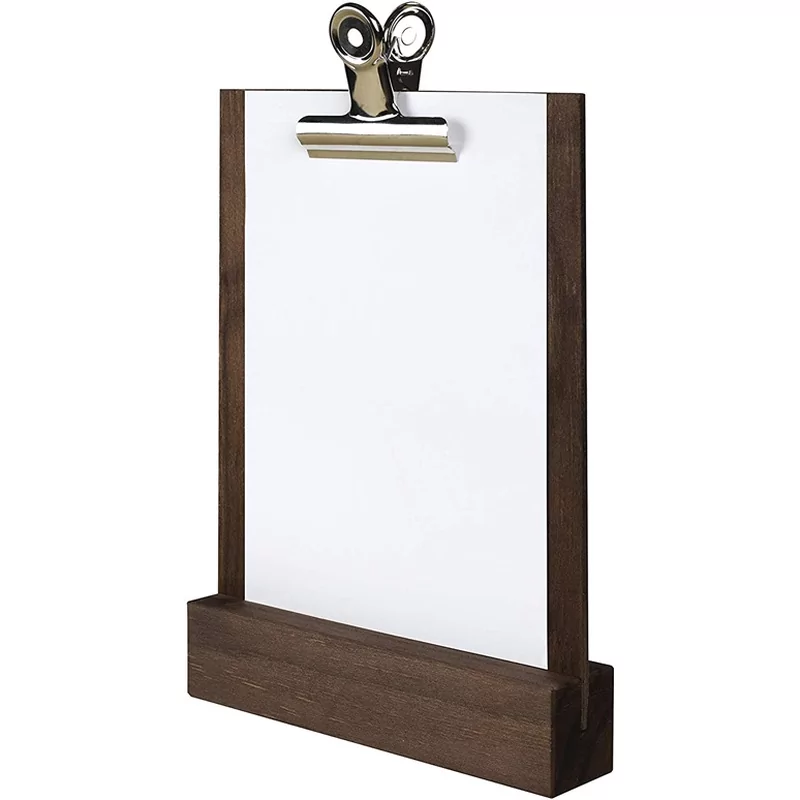 Menu de table avec pince 180x230mm