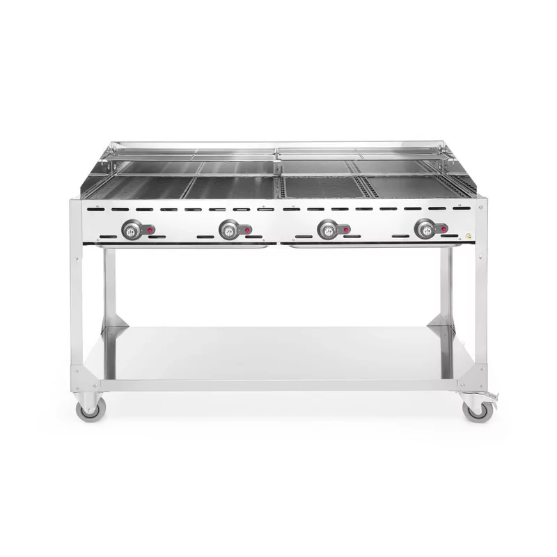 Green Fire with 4 burners