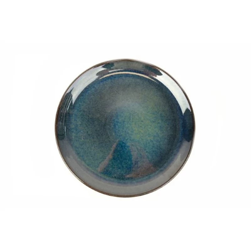 Prato Darkblue bord rond coupe D220mm