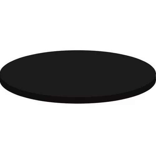Top cover stretch pour table reception dia80-85cm noir210gr/m²