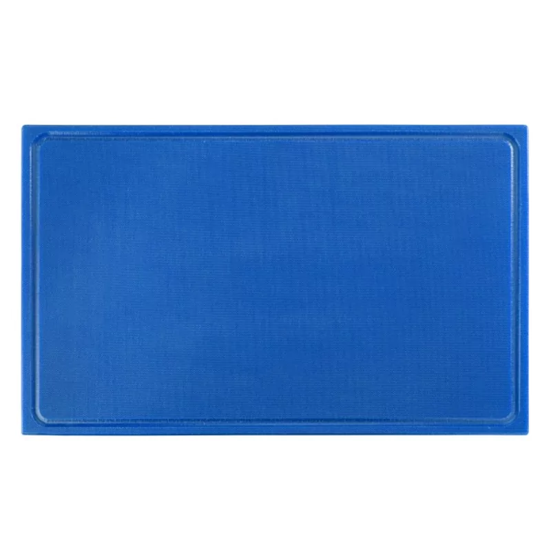 plance à découper bleu HDPE L530xB325xH14mm
