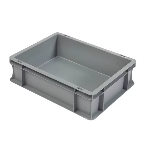 Bac empilable avec poignées fermées L400xB300xH120mm