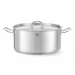 Stew pot low - with lid