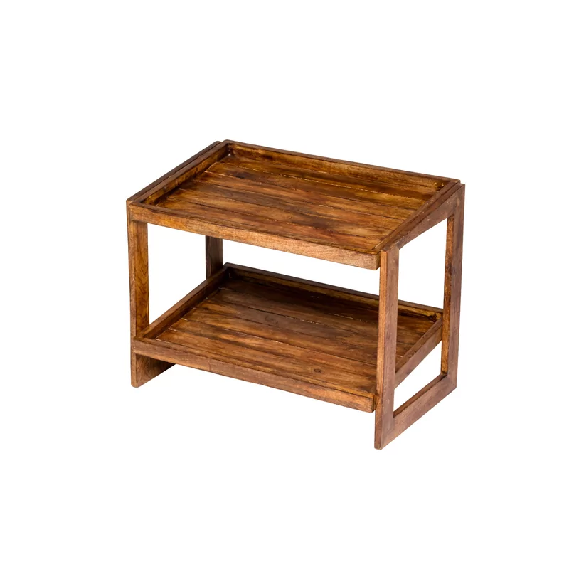 Buffet cupboard mangowood 32x58x44 cm