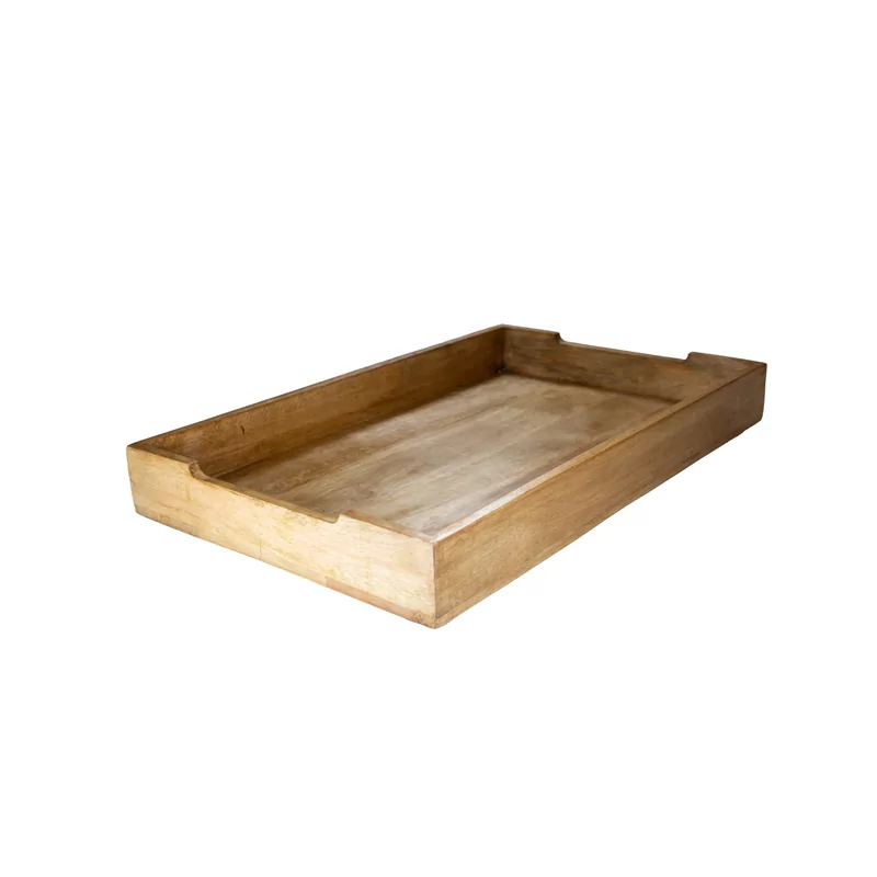 Buffet tray GN 1/1 mangowood 55.5 x 35 x 6.5 cm