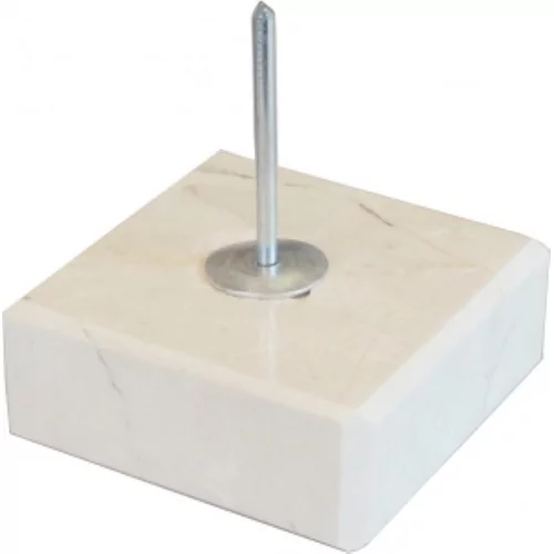 Pique-souche en marbre L55xB55XH60mm