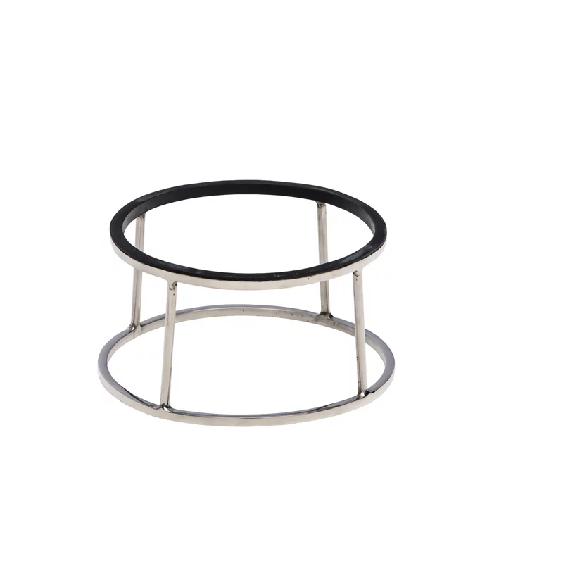 St. steel buffet raiser Ø22/24 x12 cm