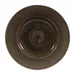 Bols Ã  bord large Churchill Stonecast Patina Wide Iron Black 280mm (Lot de 12)