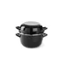 Cocotte à moules émaillée - avec couvercle