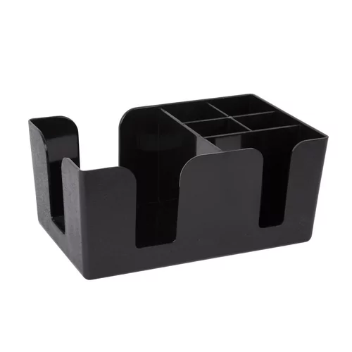 Olympia kristallon plastic bar caddy zwart